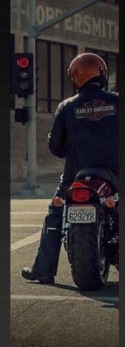 amerykański motocyklista