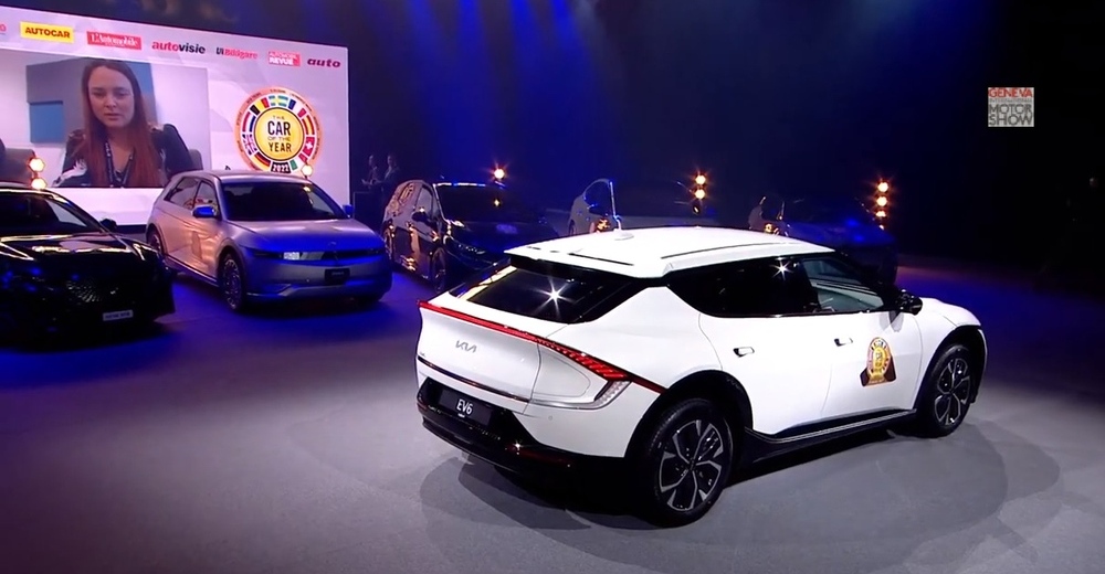 KIA EV6 to zwycięzca głosowania na auto roku 2022 KIA EV6 auto roku 2022