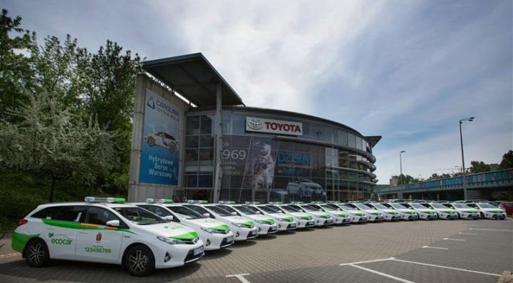 Toyota Warszawa salon części serwis ASO naprawa