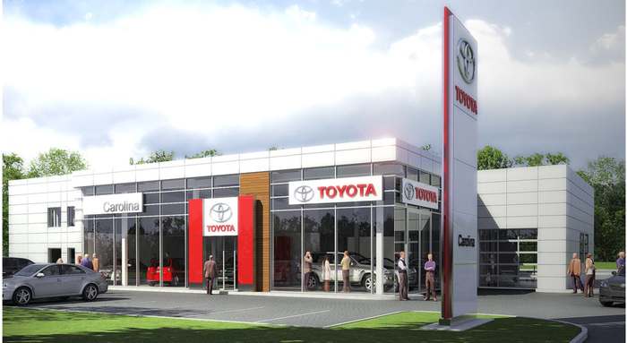 Toyota Warszawa salon części autokomis serwis ASO naprawa